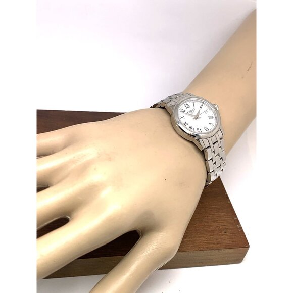 Tissot Women's Watch Swiss Quartz White Dial 28mm Silver Steel T1292101101300 - Picture 4 of 13